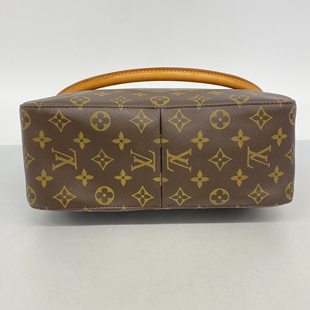LOUIS VUITTON Brown Monogram Looping GM Shoulder Bag - Picture 3 of 9
